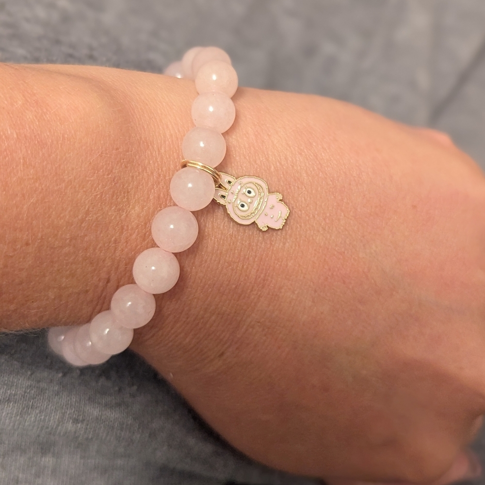 🩷 Labubu Charm Beaded Bracelet